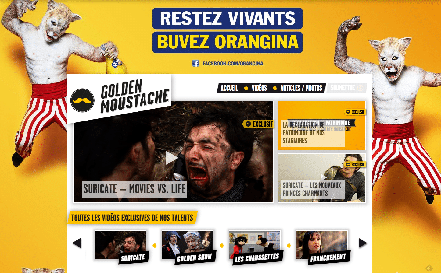 Goldenmoustache - mediaculture.fr